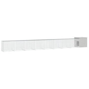 Gabbia per polli 900 x 91 x 100 cm acciaio zincato grigio 02_0041663