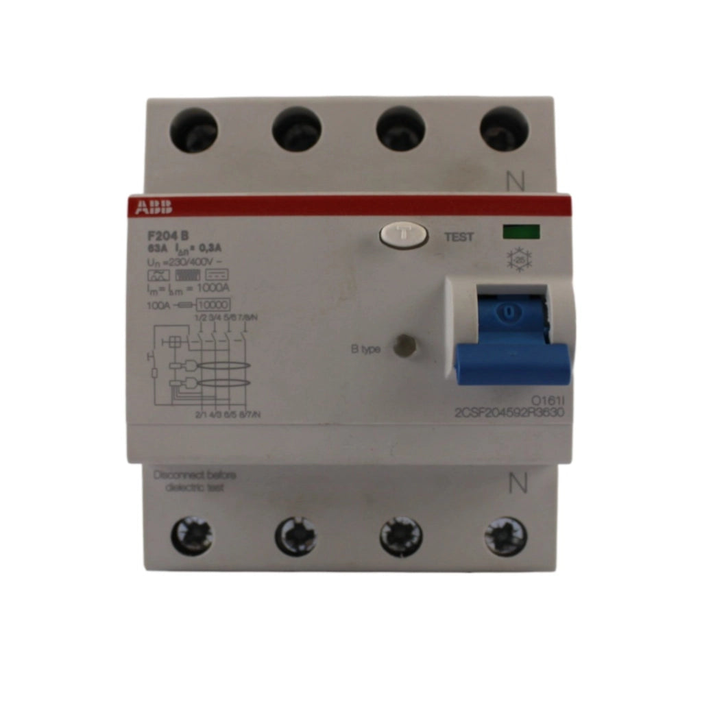 Differenziale pure classe B 0,3A 4MOD. 63A ABB