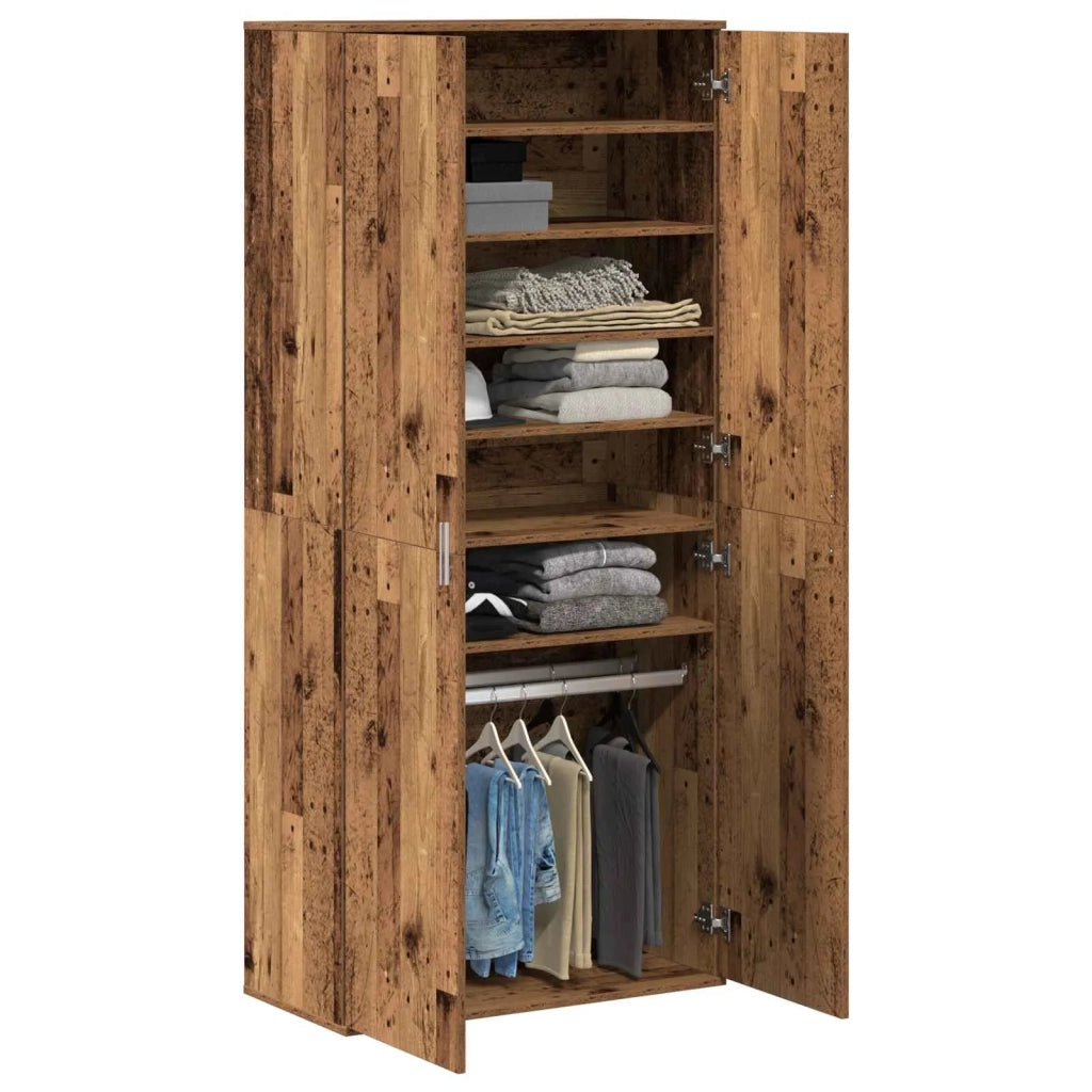 Credenza Legno vecchio 80 x 39 x 178 cm Legno multistrato 3365570