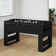 Tavolo da Foosball Rovere Nero 146,5 x 74 x 85 cm 3378200
