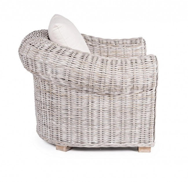 Poltrona 100x96x80h cm con Cuscini Coba