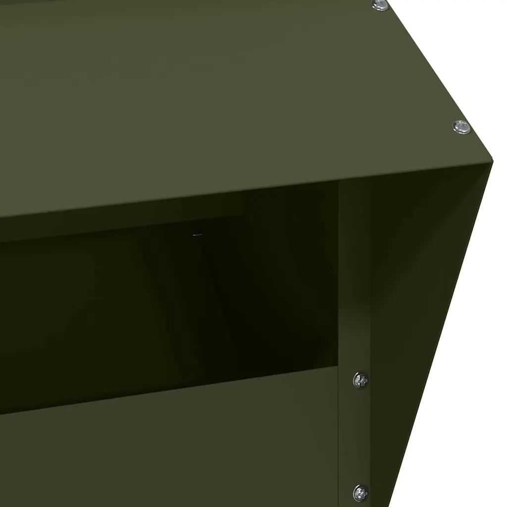 Feeder per pollo Verde oliva 20 x 25 x 35 cm CFW7226534
