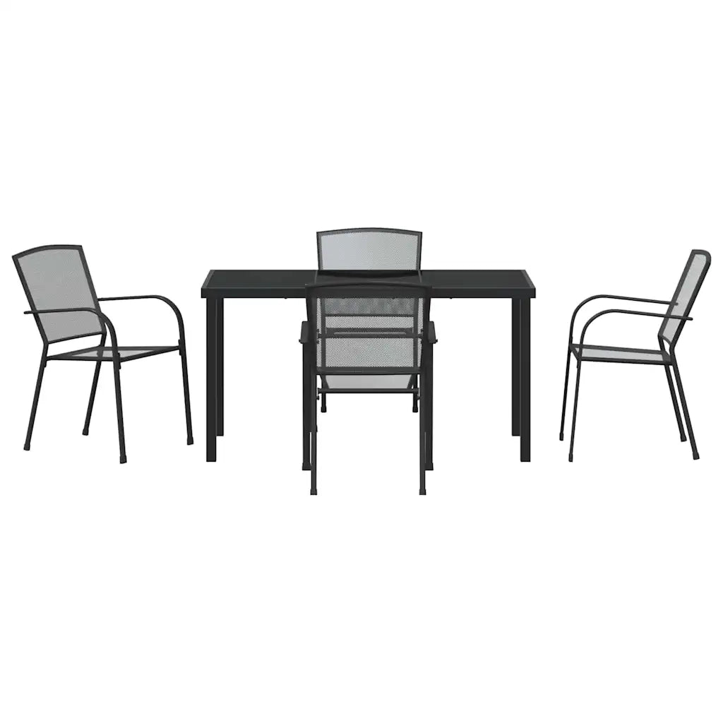 Set da Pranzo per Giardino 5 pcs Antracite 3379284