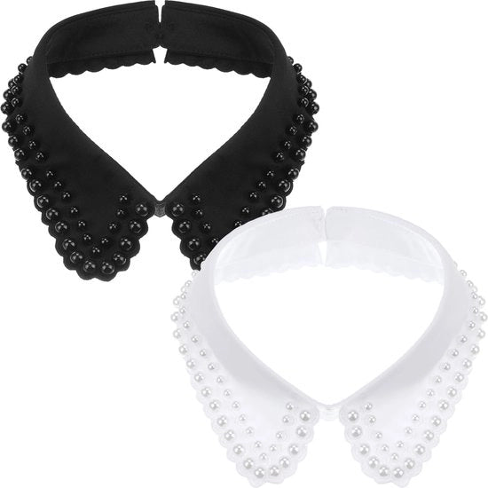 Due paia di collane per donna con catenina a cerniera, bianco/nero 

Caso: 2 
Modello: 
Dimensioni: 
Materiali: 
Colore: bianco/nero 
Tipo di cerniera: afneembare