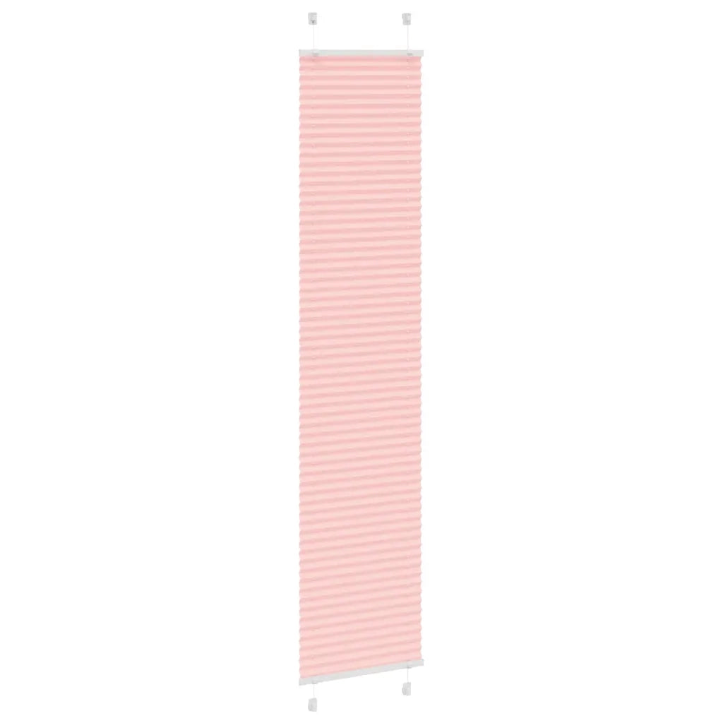 Tenda Plissettata Rosa 45x200 cm Larghezza Tessuto 44,4 cm