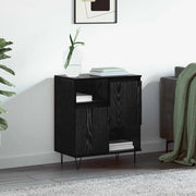 Credenza-Buffet-Armadio da cucina Rovere Nero 60 x 35 x 70 cm 268756