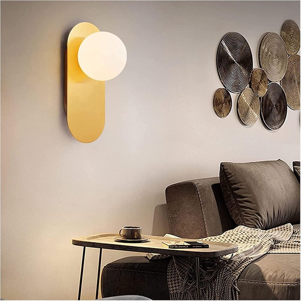 Lampada Da Parete APP1587-1W Gold