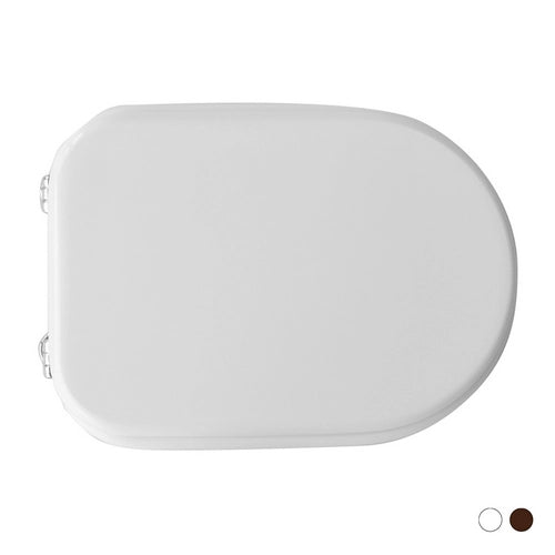 SEDILE WC PER CESAME VASO SINTESI FORMA 6- Bianco - Cerniere A passanti- CW- pezzi 1