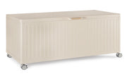 Baule Contenitore da Esterno 182x89,4x70h cm Apertura Facile e Ruote in Alluminio Ocean L Seta
