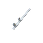 Sistema Modulare Moderno Snodo Faretti Metallo Bianco Opaco 2 Luci Gu10