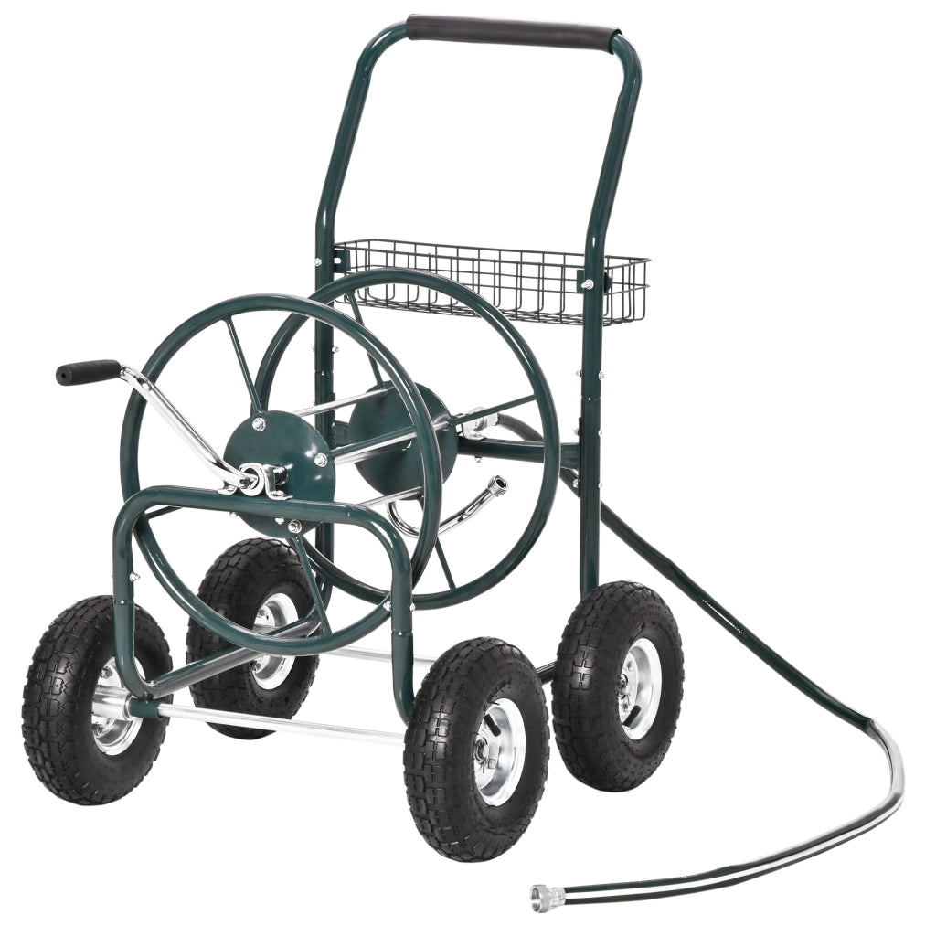 Carrello Avvolgicavo ¨C Zephmum ¨C 70 m, Verde, Metallo