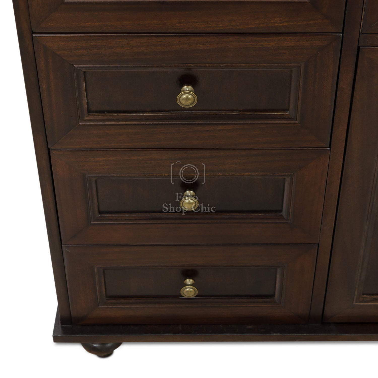 Mobile da bagno con specchiera e top in marmo - 120 cm