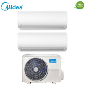 Condizionatore Dual Split Midea XTREME PRO GREEN 12+12 con M3OG-21HFN8-Q R-32 Wi-Fi integrato