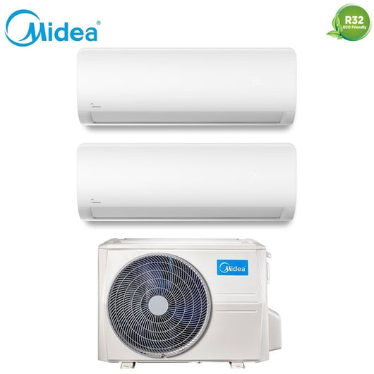 Condizionatore Dual Split Midea XTREME PRO GREEN 12+12 con M3OG-21HFN8-Q R-32 Wi-Fi integrato