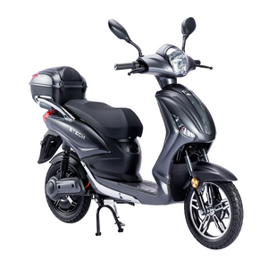 Bicicletta Elettrica Scooter Z-TECH ZT-09-E 250W 12 Ah 48V Batteria Piombo-Nero Opaco Matt