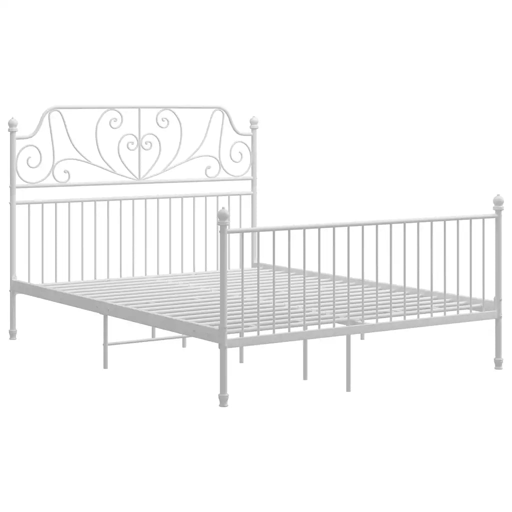 Giroletto Bianco in Metallo 160x200 cm 324854