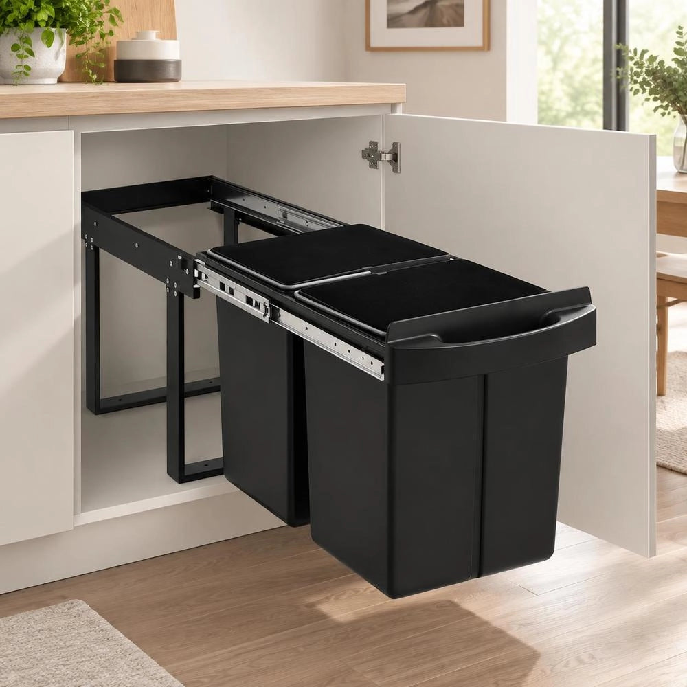 Soft-Close Waste Bin 48 L