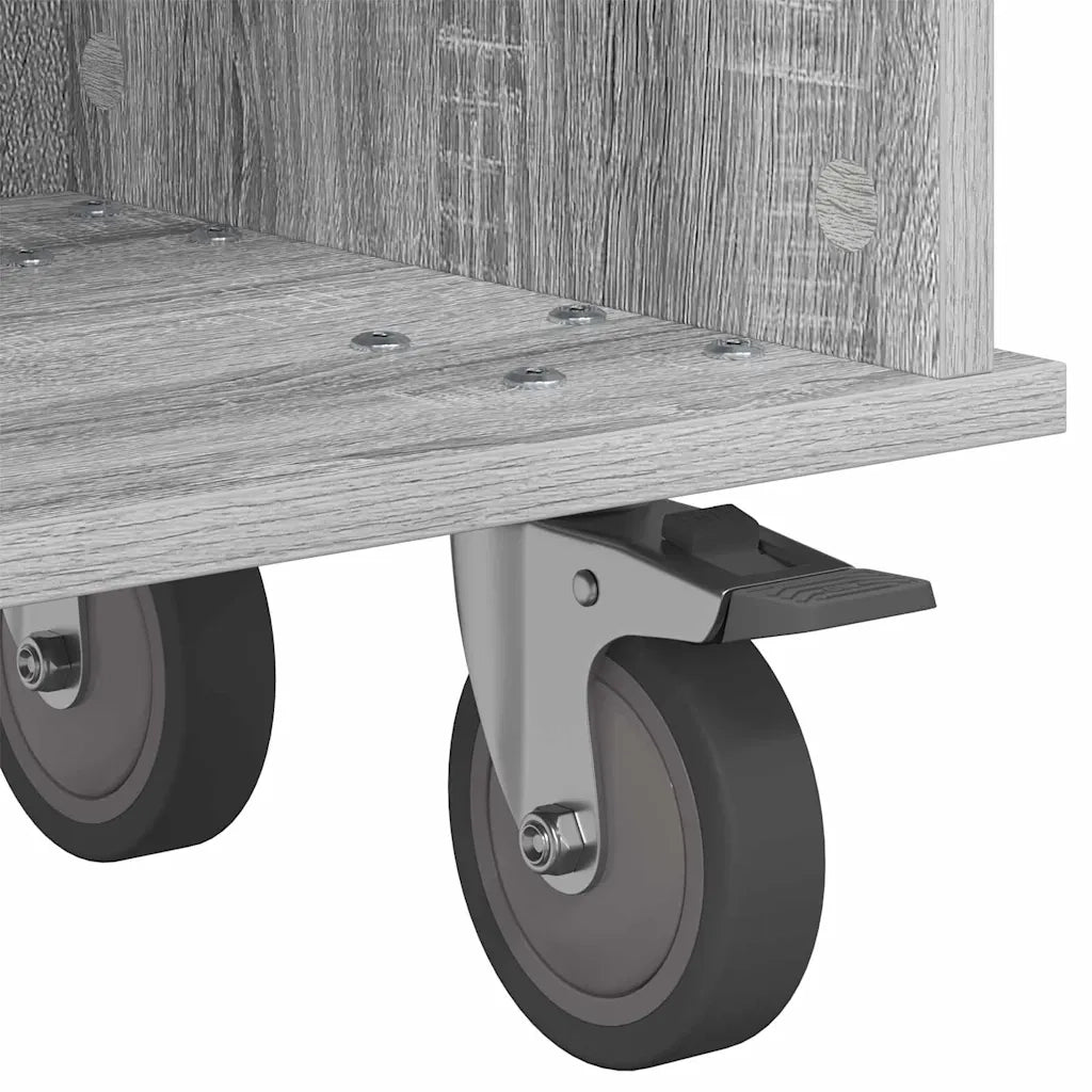 Supporto TV 100 x 35 x 35 cm Grigio Sonoma Legno ingegnerizzato 891037