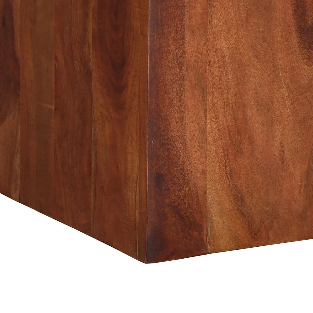 vidaXL Tavolo da Pranzo 120x120x77 cm Legno Massello di Acacia