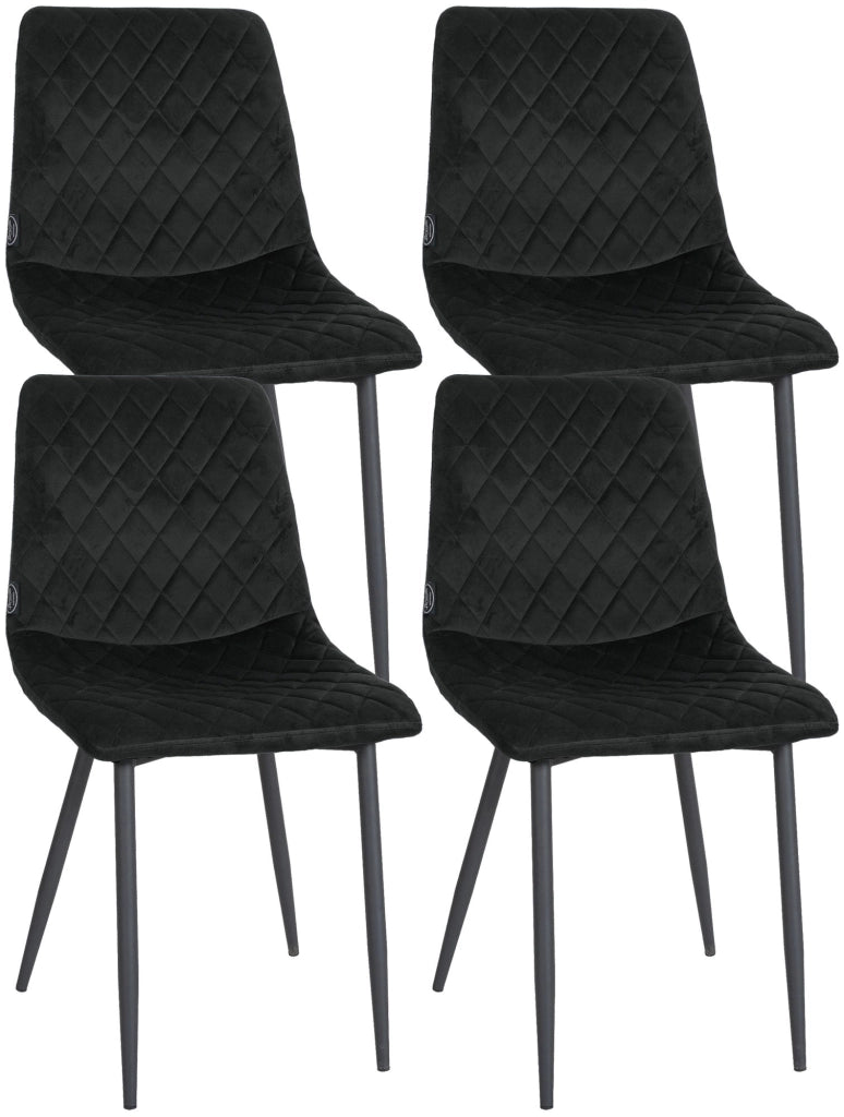 4er Set Stьhle Telde Samt