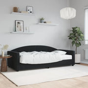 Divano Letto con Materasso Nero 90x190 cm in Vellutocod mxl 95829