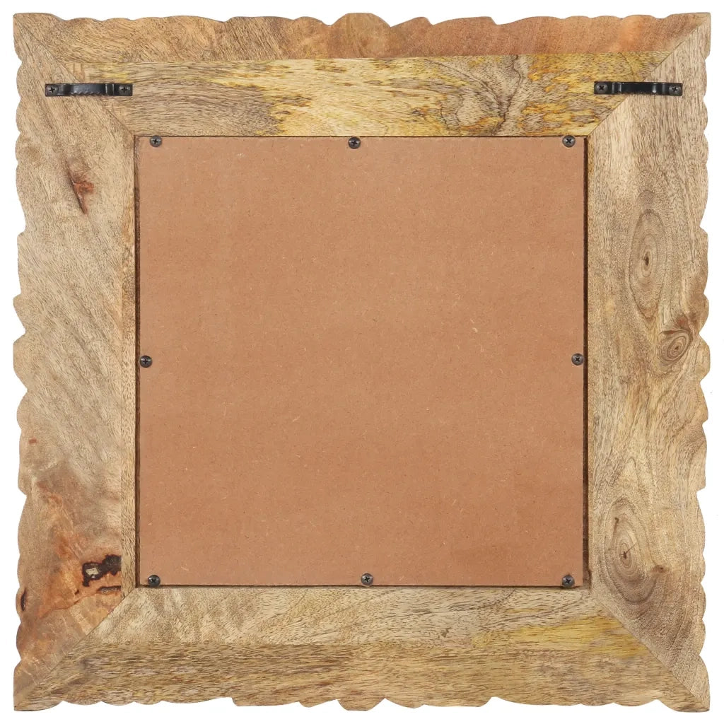 Specchio 50x50 cm in Legno Massello di Mango cod mxl 55720