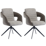 Sedia TOMIAN (tortora + grigio)