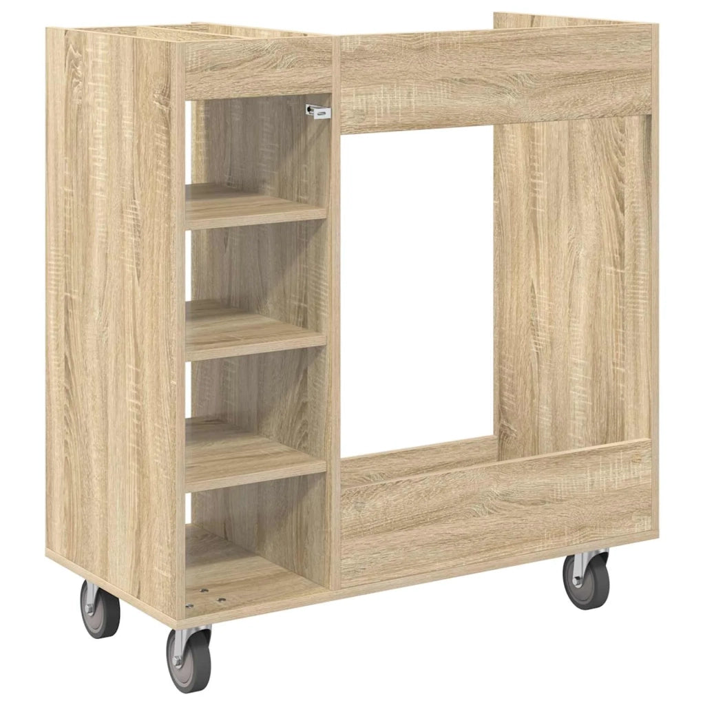 Armadio per Golf con ruota Rovere Sonoma 90 x 45 x 98 cm 899465