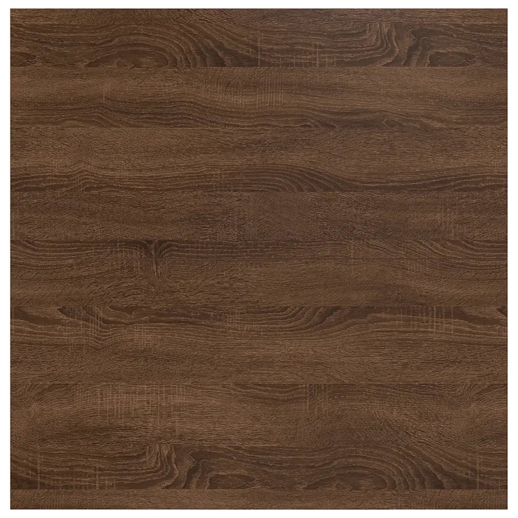vidaXL Tavolino da Salotto con Cassetti Rovere Marrone 70,5x70x40 cm
