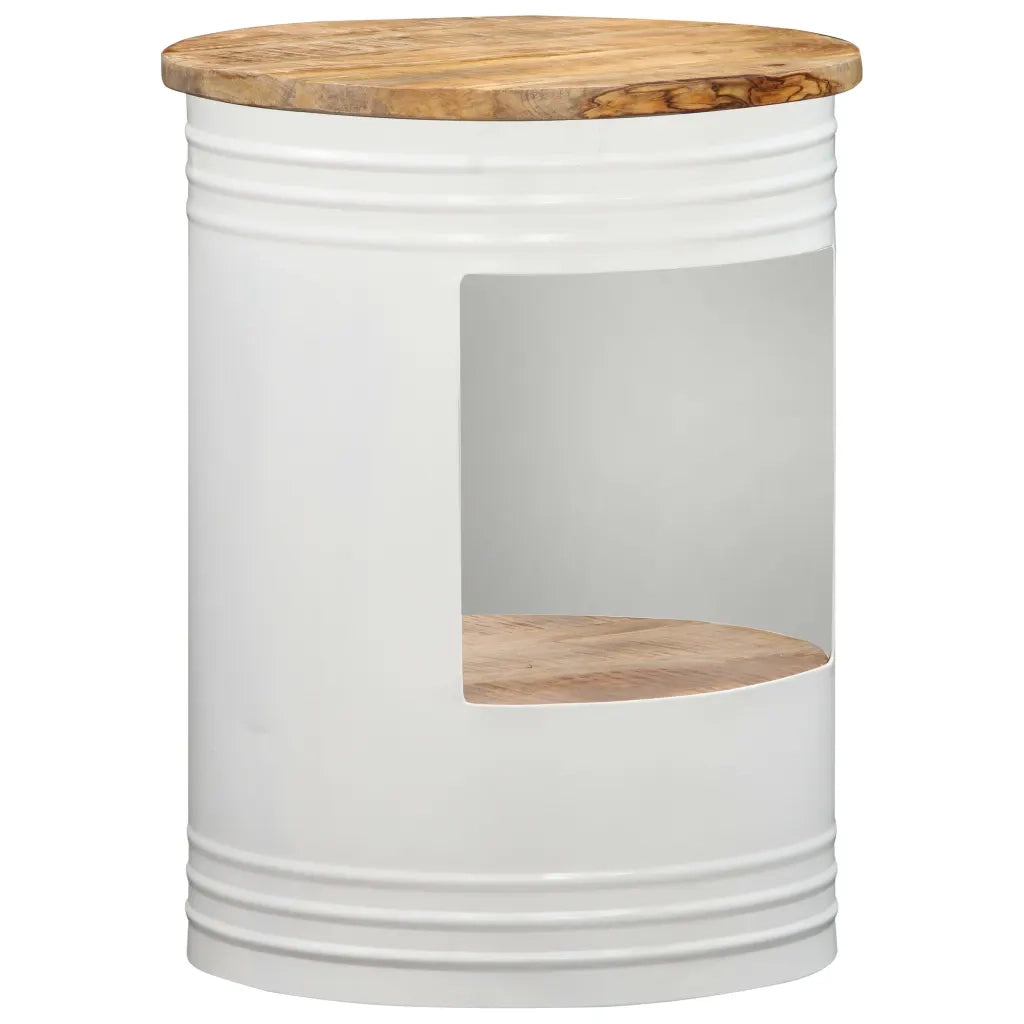 Tavolino da CaffÃ¨ 43x55 cm in Legno Massello di Mango cod mxl 9615