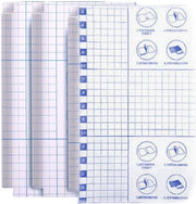Copertine per Libri 20 Stuks - Protezione Idrorepellente - Film Trasparente Adesivo - Formato A4 - Motivo Diamantato Translucido - Ideale per Casa/School - Copertine per Libri