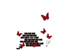 Sticker da Muro Scrivibile Wall 80x45 cm Plastica