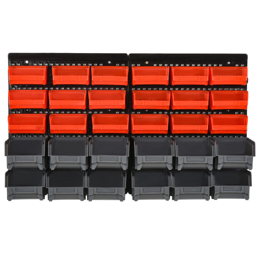 Pannello Portautensile con 30 Contenitori ¨C zephmum ¨C 37.5x18x63cm