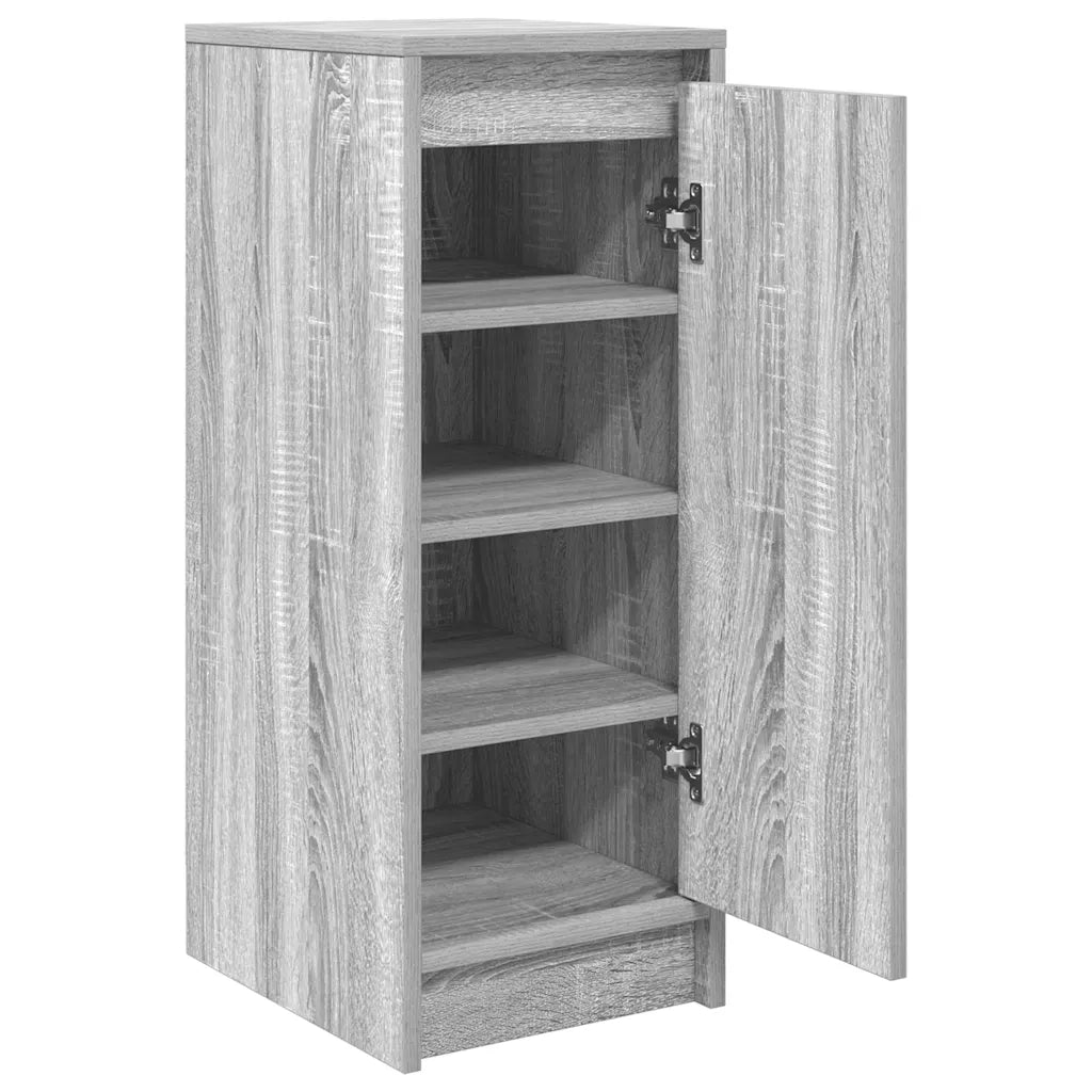 Scarpiera | Mobile per scarpe Grigio Sonoma 29,5x34x76 cm in Legno Multistrato