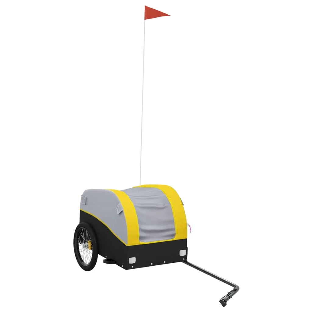 Rimorchio per trasporto biciclette 30 kg ferro giallo 02_0044139