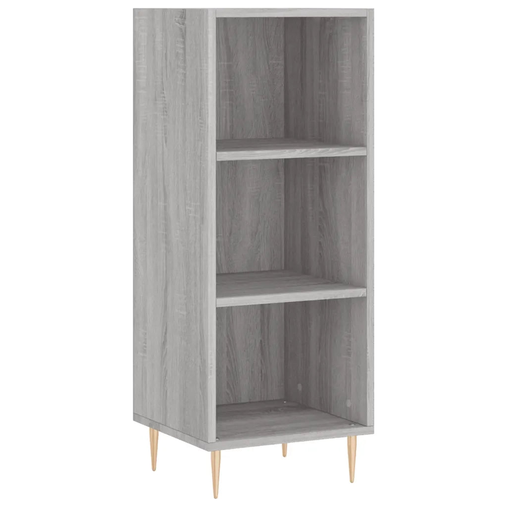 Credenza Grigio Sonoma 34,5x34x180 cm in Legno Multistrato 3198975