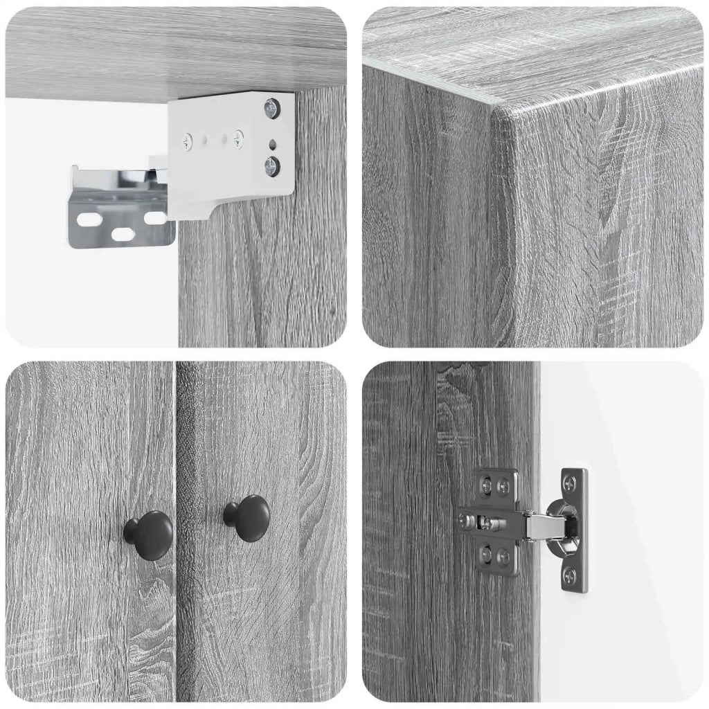 Mobiletto a muro 66 x 34,5 x 90 cm Legno ingegnerizzato 899081
