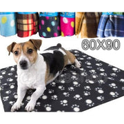 Trade Shop - Coperta Copertina Per Animali Cani Gatti Plaid In Pile 60x90 Accessori -