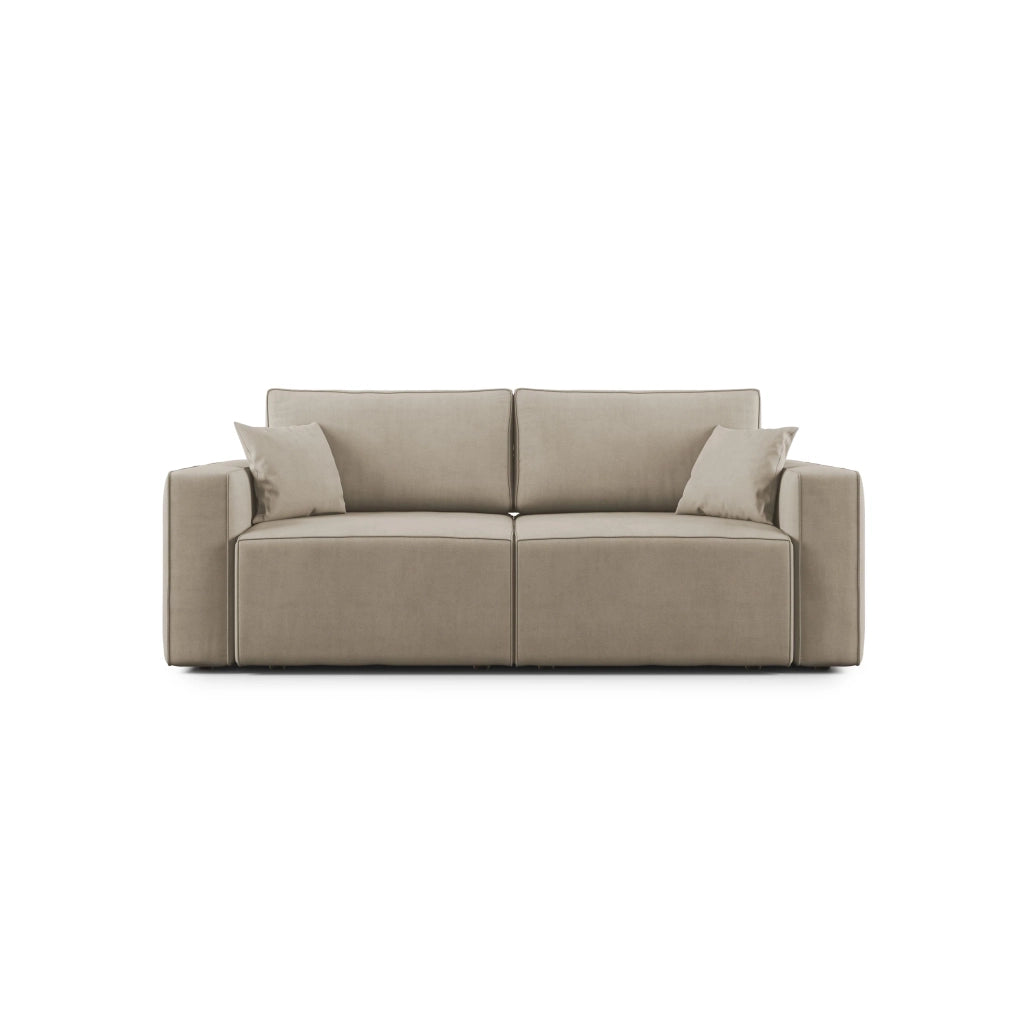 Morfeo Divano in tessuto impermeabile 215 cm beige