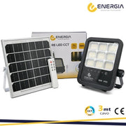 FARO CON PANNELLO SOLARE 50W 550LM CCT TELECOMANDO- 1,0 pz