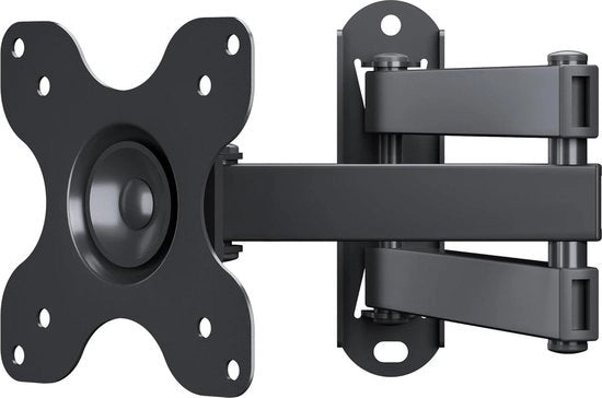 Supporto per schermo da parete Articolo a movimento completo per schermi da 13 a 30 pollici VESA 75x75mm-100x100mm Sostiene fino a 15kg