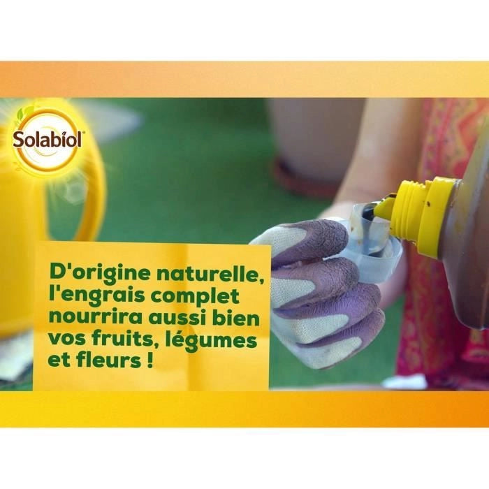 SOLABIOL - Fertilizzante liquido completo - Prezzo di shock - Tanica da 1L - UAB