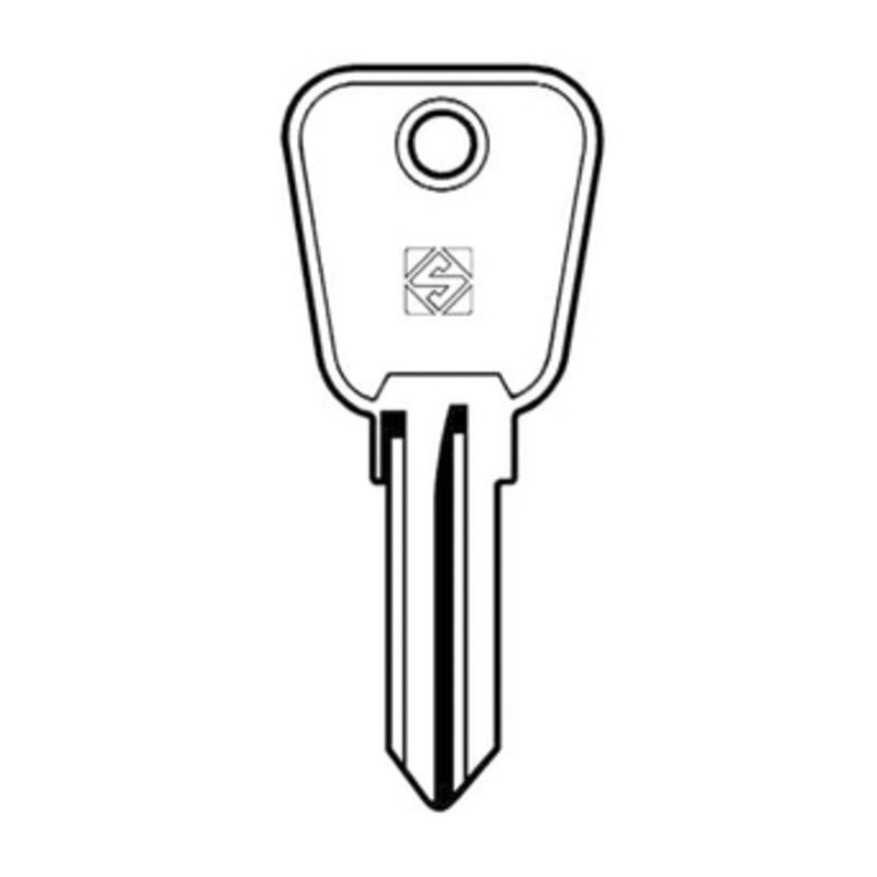 SILCA UNI8 CHIAVE AUTO ACCIAIO- 5,0 pz