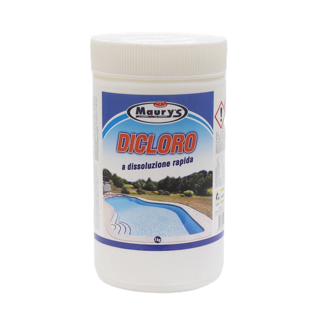 MAURY'S DICLORO 1KG TRATTAMENTO GRANULARE PER PISCINA