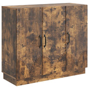 Credenza Rovere Fumo 89 x 34,5 x 77 cm Legno ingegnerizzato