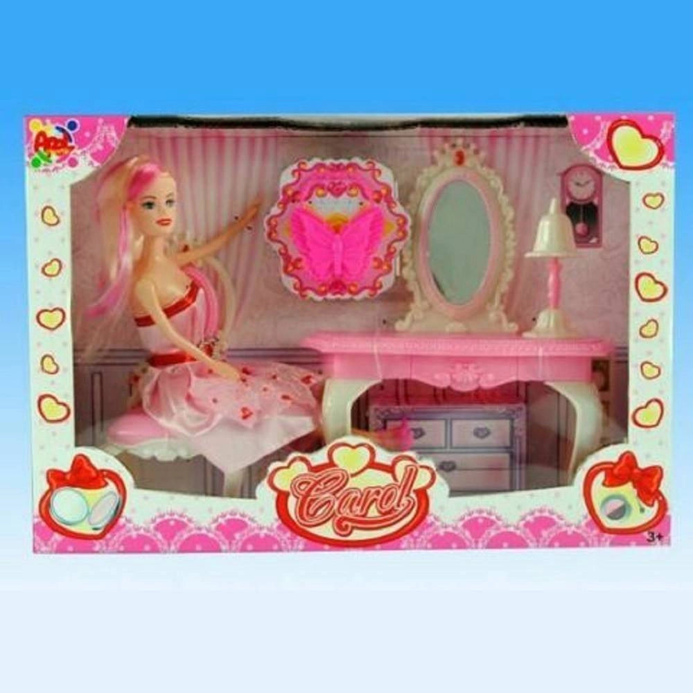 Trade Shop - Carol Stanzetta Bambola Bambolina Con Accessori Giocattolo Gioco Bambina -