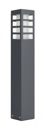Paletto giardino 50cm E27 grigio scuro IP54 SU-MA RADO