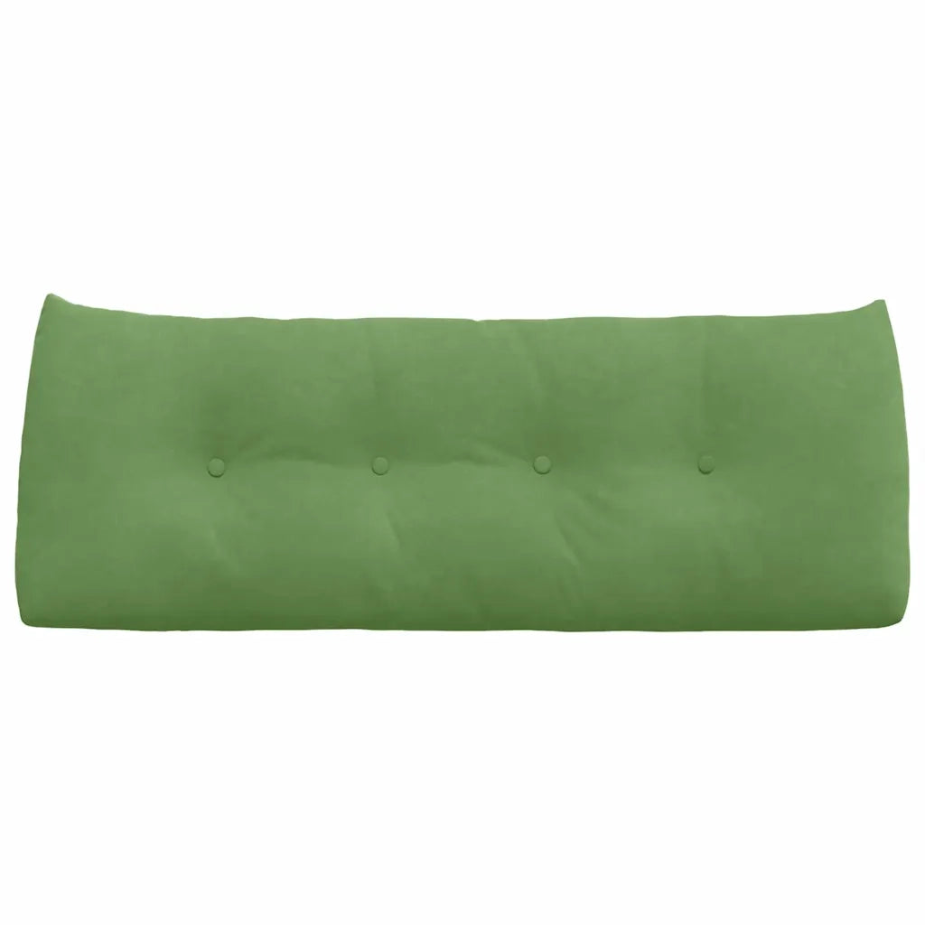 Cuscino per Schiena Verde chiaro 120 x 24 x 50 cm Velluto