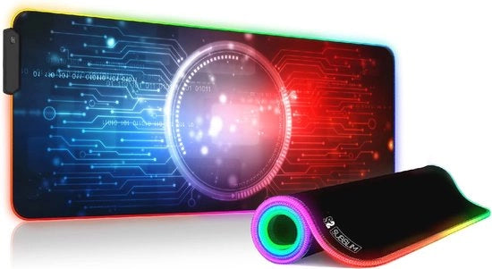 Matrice per Roditori Extra Grande con Illuminazione a LED - Schema di Colori RGB e Fondino Antiscivolo