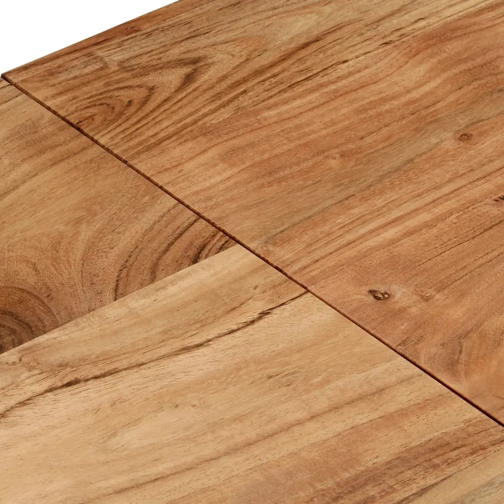 Panca-Sgabello 160x38x45 cm in Legno Massello di Acacia